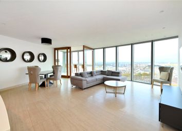 Thumbnail 3 bed flat to rent in The Tower, St George Wharf, London