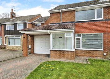 Thumbnail Semi-detached house for sale in Ladywell Way, Ponteland, Newcastle Upon Tyne