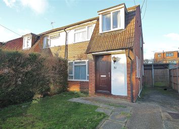 Thumbnail 3 bed semi-detached house for sale in Knaphill, Woking, Surrey