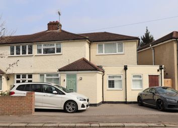 Thumbnail 3 bed semi-detached house for sale in Thrupps Lane, Hersham, Surrey
