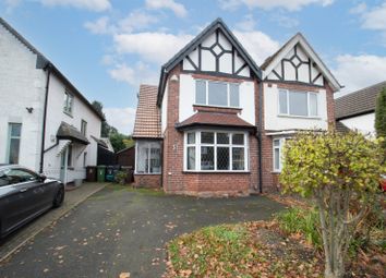 Thumbnail 3 bed semi-detached house for sale in Burman Road, Shirley, Solihull, West Midlands