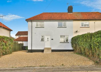 Thumbnail 3 bed semi-detached house for sale in Becclesgate, Dereham