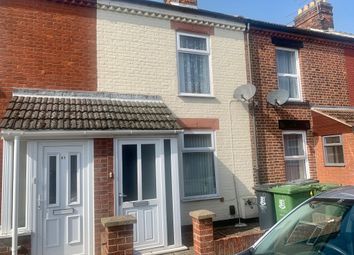 Thumbnail 2 bed terraced house for sale in Churchill Road, Great Yarmouth
