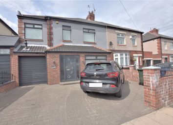 Thumbnail 4 bed semi-detached house for sale in Northmoor Road, Newcastle Upon Tyne