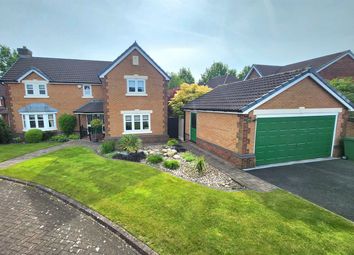 Thumbnail 4 bed detached house for sale in Westcliff Gardens, Appleton, Warrington