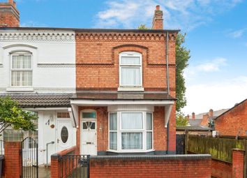 Thumbnail End terrace house for sale in Medlicott Road, Sparkhill, Birmingham