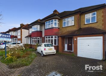 Thumbnail 4 bedroom semi-detached house for sale in Knowle Park Avenue, Staines-Upon-Thames, Surrey
