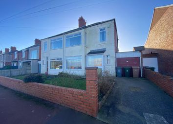 Thumbnail 3 bed semi-detached house for sale in Monkseaton Road, Wellfield, Whitley Bay