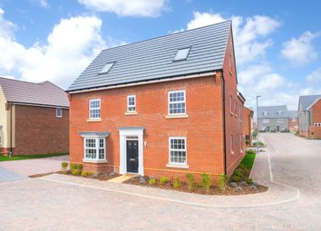 Thumbnail 5 bedroom detached house for sale in "Moreton" at Clayson Road, Overstone, Northampton