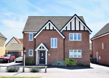 Thumbnail 4 bed detached house for sale in London Road, Attleborough