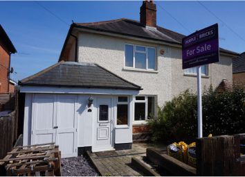 Thumbnail 3 bed semi-detached house for sale in Alder Road, Aldermoor, Southampton