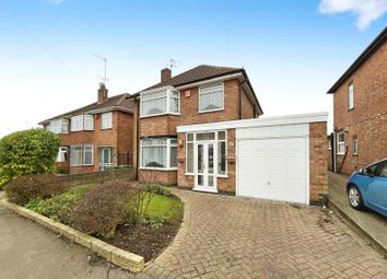 Thumbnail 3 bed detached house for sale in Evelyn Road, Leicester, Leicestershire