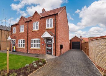 Thumbnail Semi-detached house for sale in Harvey Park, Welton, Lincoln
