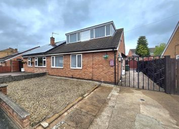 Thumbnail 3 bed semi-detached bungalow to rent in Dovedale Road, Thurmaston, Leicester