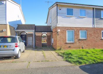 Thumbnail 3 bed semi-detached house for sale in Voysey Gardens, Pitsea, Basildon
