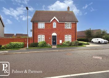 Thumbnail 3 bed semi-detached house for sale in Binyon Close, Stowmarket, Suffolk