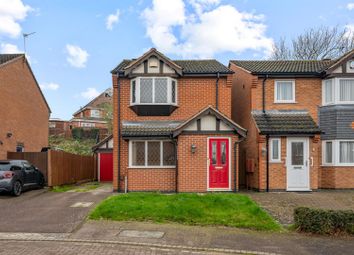 Thumbnail Detached house for sale in Sandhurst Gardens, Leicester