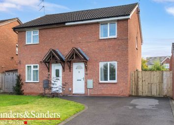 Thumbnail 2 bed semi-detached house for sale in Devonish Close, Alcester