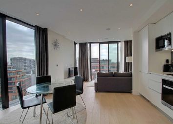 Thumbnail 1 bed flat to rent in Merchant Square East, London