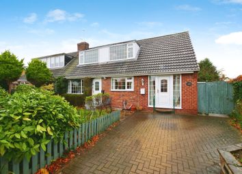 Thumbnail 3 bed semi-detached bungalow for sale in Middlecroft Drive, Strensall, York