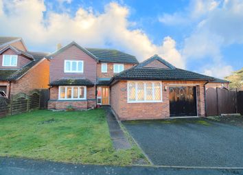 Thumbnail 5 bed detached house for sale in Westfield Close, Rearsby, Leicester