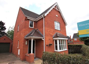 Thumbnail 3 bed detached house to rent in Canfor Road, Rackheath, Norwich