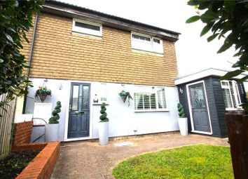 Thumbnail 3 bed end terrace house for sale in Heathfield Close, Chatham, Kent