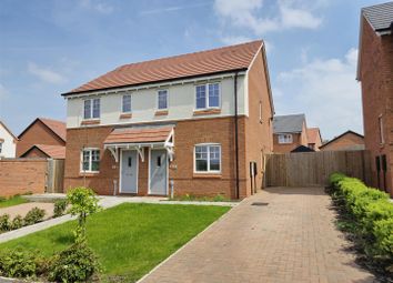 Thumbnail Semi-detached house for sale in Perkins Close, Donington Le Health, Leicestershire