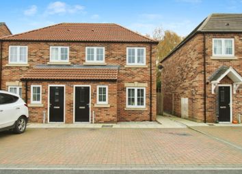 Thumbnail 2 bed semi-detached house for sale in Burgess Avenue, Howden, Goole