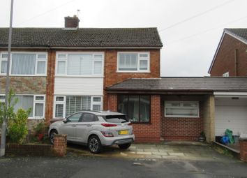 Thumbnail 4 bed semi-detached house to rent in Mossdale Drive, Rainhill, Prescot