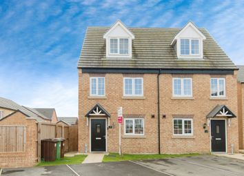 Thumbnail 3 bed semi-detached house for sale in Miller Road, Featherstone, Pontefract