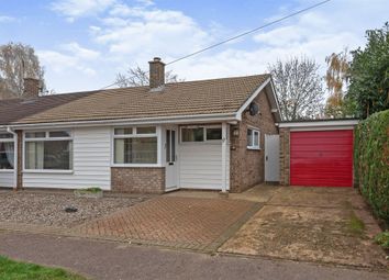 Thumbnail Semi-detached bungalow for sale in Beauford Road, Ingham, Bury St. Edmunds