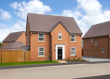 Thumbnail 4 bedroom detached house for sale in "The Hollinwood" at Waterhouse Way, Hampton Gardens, Peterborough
