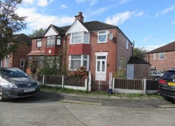 Thumbnail 3 bed semi-detached house for sale in Crimsworth Avenue, Manchester, Greater Manchester.