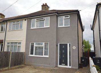Thumbnail 3 bed end terrace house to rent in Roebuck Road, Chessington, Surrey.