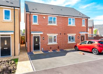 Thumbnail 3 bed semi-detached house for sale in Upton Close, Waterside Village, St Helens