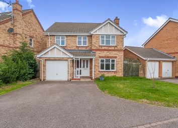 Thumbnail 4 bed detached house for sale in Daimler Avenue, Yaxley, Peterborough