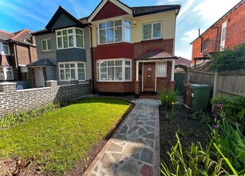 Thumbnail 3 bed semi-detached house to rent in Benhill Avenue, Sutton
