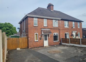Thumbnail 3 bed semi-detached house to rent in Cross Road, Rugeley