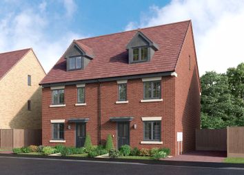 Thumbnail 3 bed semi-detached house for sale in Hall Chase, Callerton, Newcastle Upon Tyne