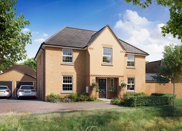 Thumbnail 4 bedroom detached house for sale in "Winstone" at Clayson Road, Overstone, Northampton