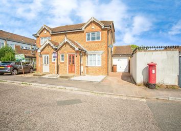 Thumbnail 3 bed semi-detached house for sale in Lodge Hill Lane, Chattenden, Rochester