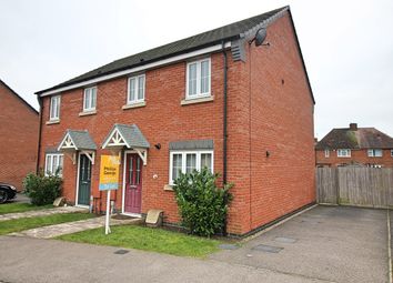 Thumbnail 3 bed semi-detached house to rent in Heatherley Grove, Wigston