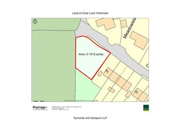 Thumbnail Land for sale in Coles Lane, Yetminster, Sherborne