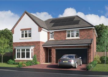 Thumbnail 5 bedroom detached house for sale in "The Denford" at Choppington Road, Bedlington