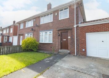 Thumbnail Semi-detached house to rent in Stokesley Grove, High Heaton, Newcastle Upon Tyne