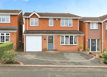 Thumbnail Detached house for sale in Corfe Close, Perton Wolverhampton, Staffordshire