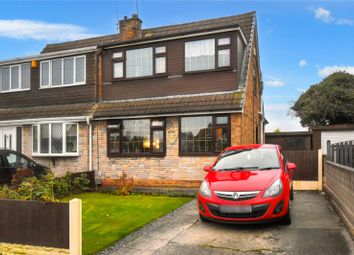 Thumbnail 3 bed semi-detached house for sale in Earlswood Crescent, Kippax, Leeds, West Yorkshire