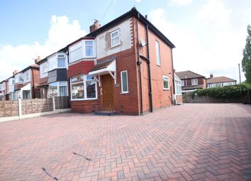 Thumbnail 3 bed semi-detached house to rent in Caister Avenue, Whitefield, Manchester. 6E