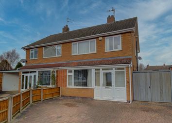 Thumbnail Semi-detached house for sale in Lichfield Drive, Blaby, Leicester